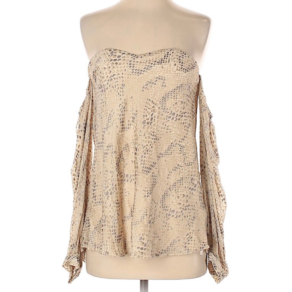 Haute Hippie my armour off shoulder top size 2
